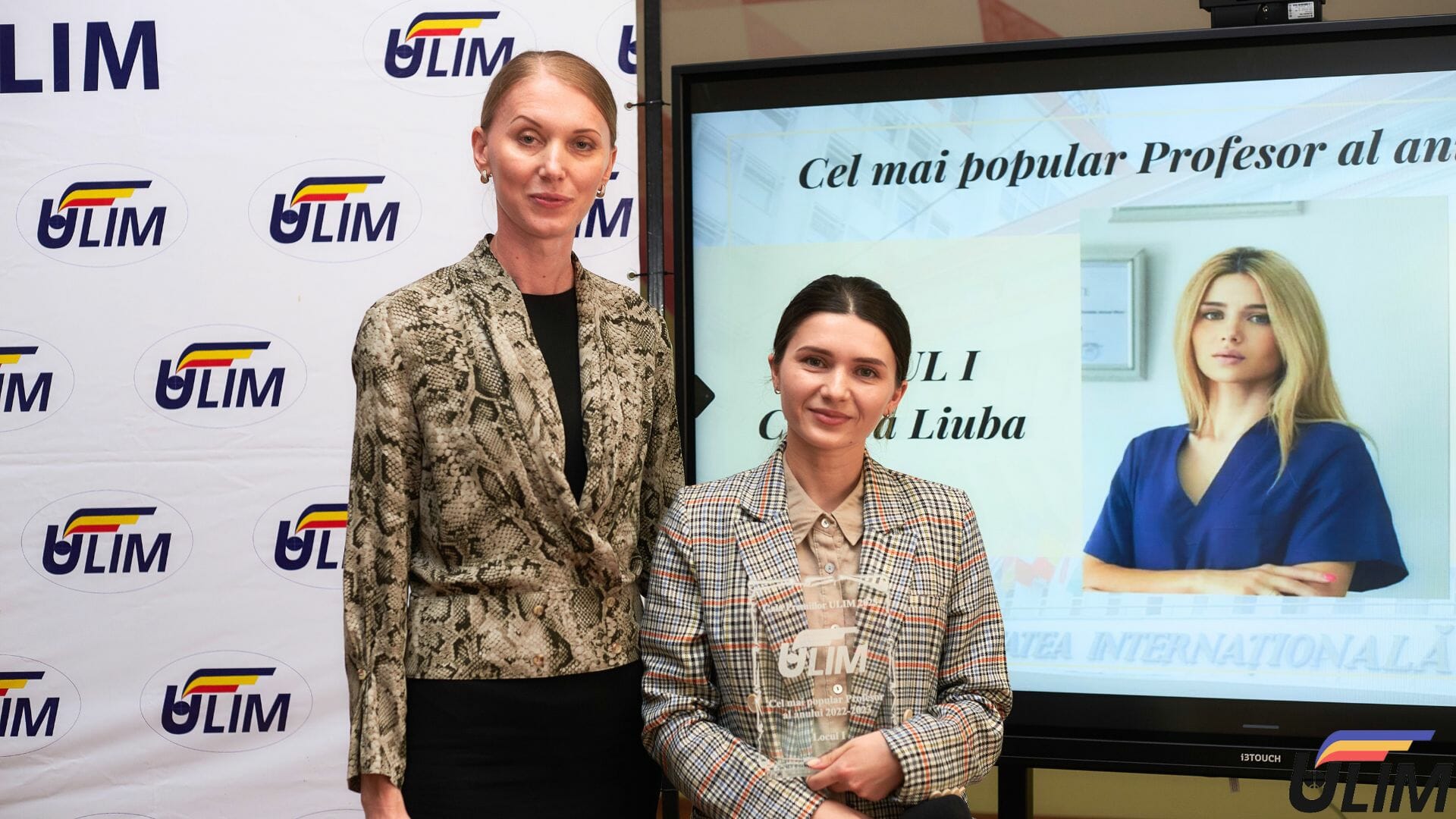 Gala Premiilor ULIM – Cel mai popular profesor al anului academic 2022-2023