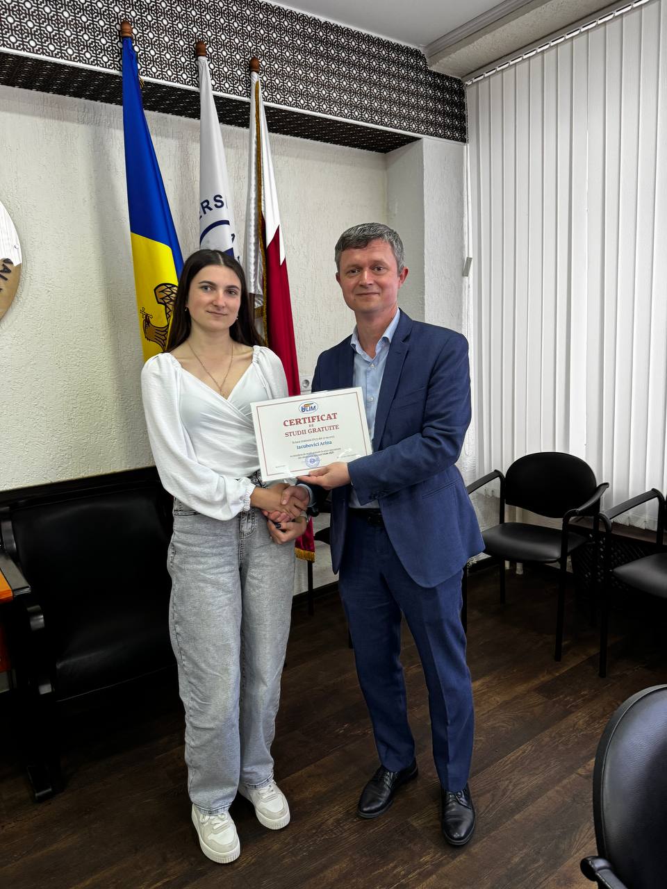 Înmânarea Certificatelor câștigătorilor celei de a VI-a ediție a Olimpiadei ULIM