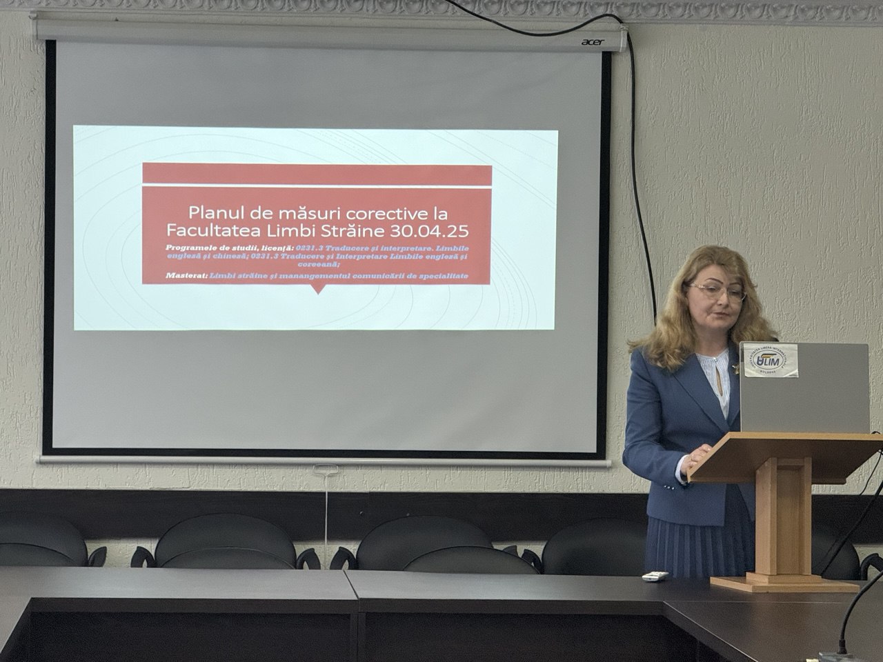 Ședința senatului ULIM din 30.04.2025