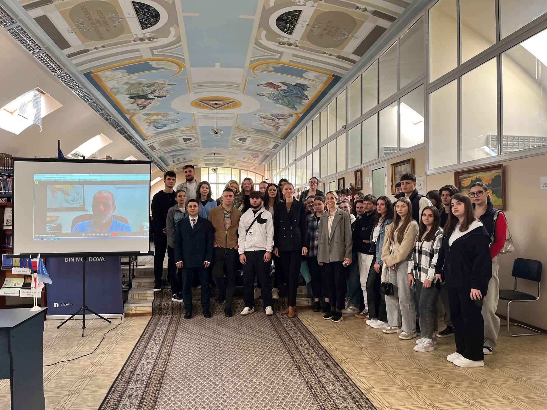 Lecție publică susținută de profesorul Fernando Almeida García cu tema „Patrimoniul mondial în Spania și turismul”.