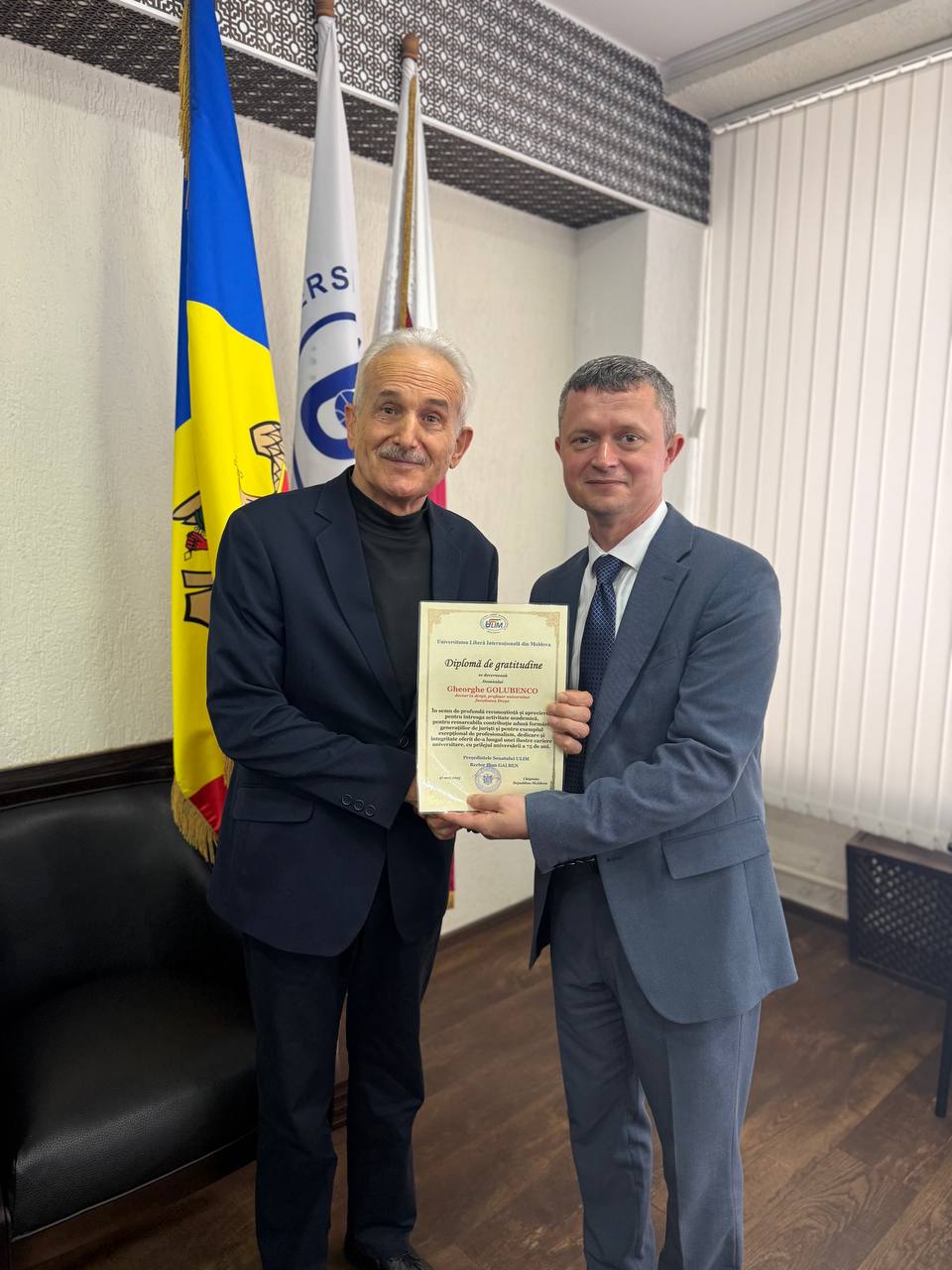 Înmânarea distincțiilor cadrelor didactice pentru merite deosebite, Ședința Senatului ULIM din 27.05.2025